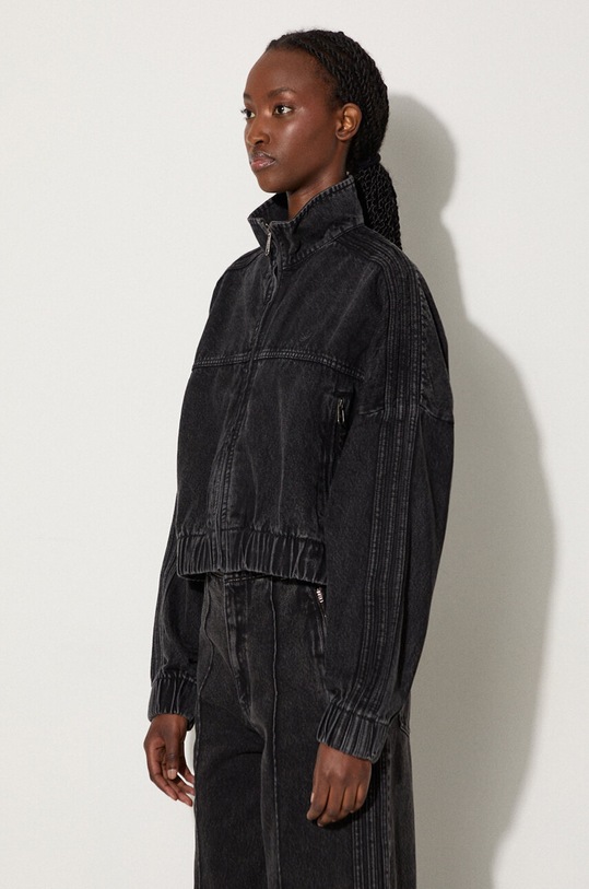 Джинсова куртка adidas Originals чорний IW5759