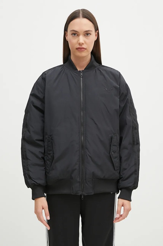 adidas Originals kurtka bomber bez kaptura czarny IW8422