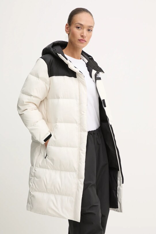 The North Face kurtka puchowa Nuptse beżowy NF0A832KROU1