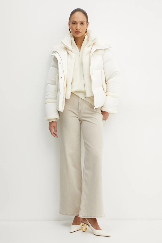 Péřová bunda BOSS 50524479 béžová NC24