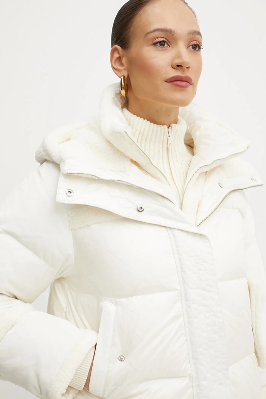 Péřová bunda BOSS béžová 50524479