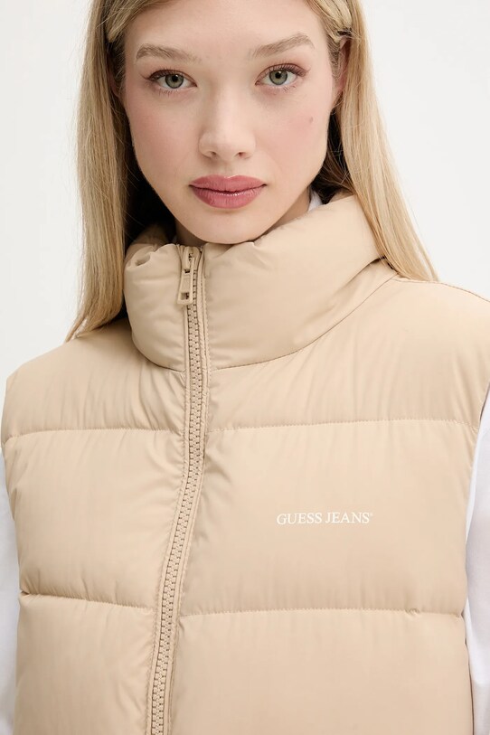 Безрукавка Guess Jeans бежевий W4BN59.WGII2