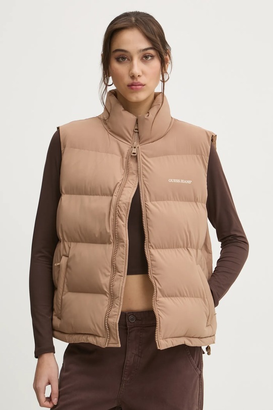 Vesta Guess Jeans s podšívkou hnědá W4BN59.WGII2