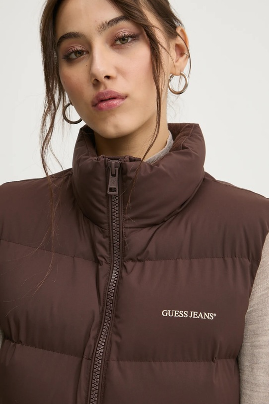 Guess Jeans vestă maro W4BN59.WGII2