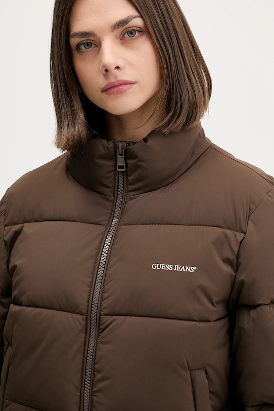 Куртка Guess Jeans коричневий W4BL20.WGII2
