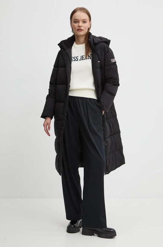 Куртка Guess Jeans W4BL26.WGII2 чорний AW24