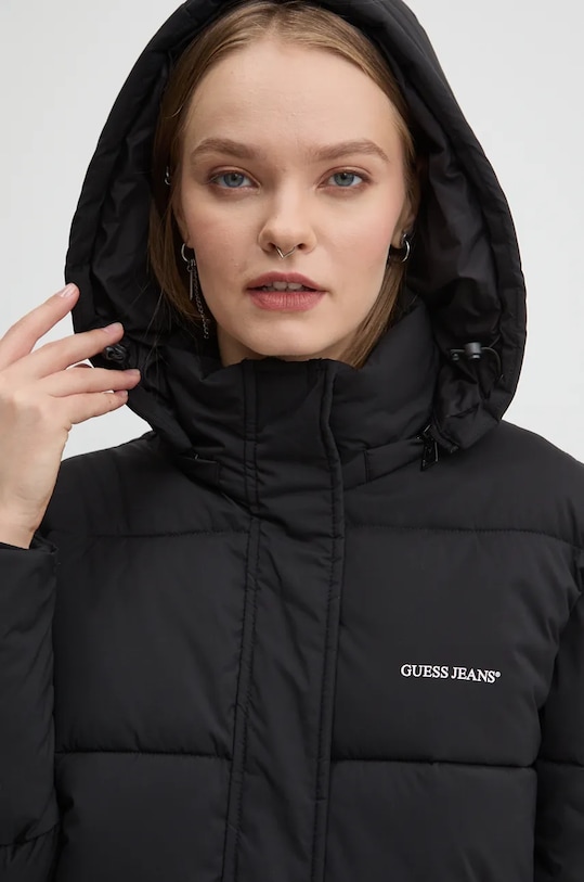Guess Jeans geaca negru W4BL26.WGII2