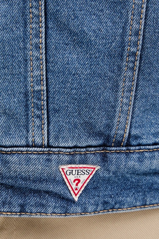 Guess Jeans kurtka jeansowa W4BN64.D5CC3 niebieski