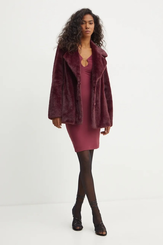 Guess cappotto FILOMENA W4BL04.WGHO0 granata AW24