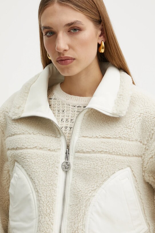 Двостороння куртка Guess LETITIA W4BL2V.WGS10 бежевий