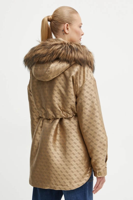 Ρούχα Μπουφάν Guess ELLY W4BL35.WFIR2 πράσινο