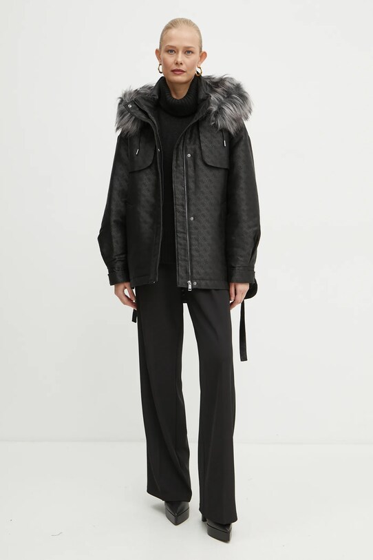 Μπουφάν Guess ELLY W4BL35.WFIR2 μαύρο AW24