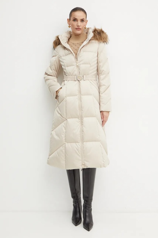 Пуховая куртка Guess OLGA бежевый W4BL41.WEX52