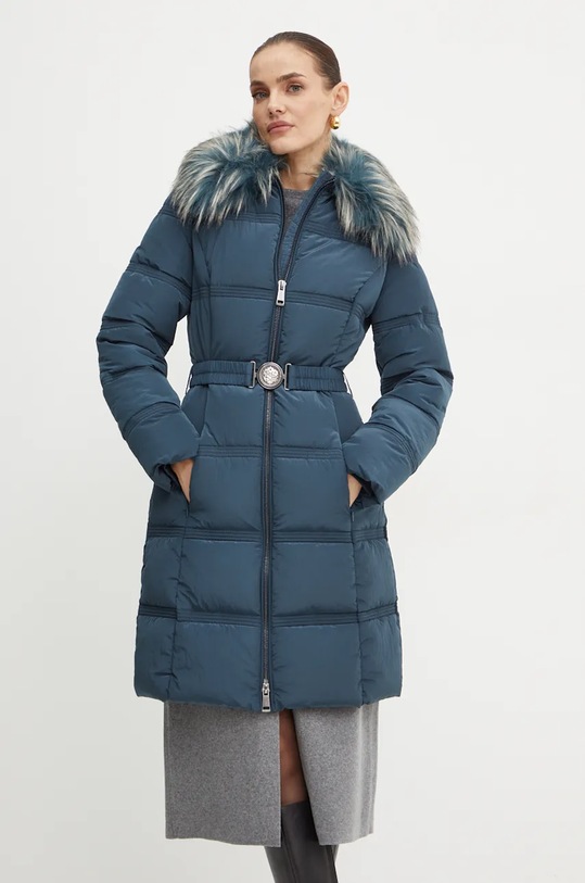 Bunda Guess MARISOL s podšívkou námořnická modř W4BL44.WGK22