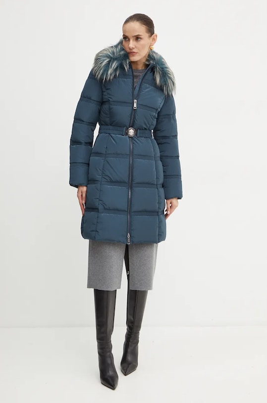 Bunda Guess MARISOL W4BL44.WGK22 námořnická modř NC24