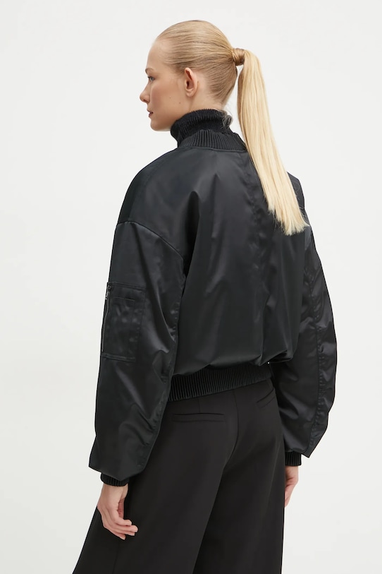 Oblečení Bomber bunda Guess AURORE W4BL48.WGKK2 černá