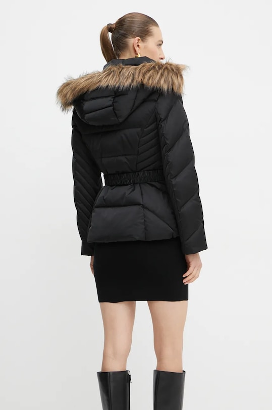 Пухено яке Guess OLGA W4BL53.WEX52 черен AW24