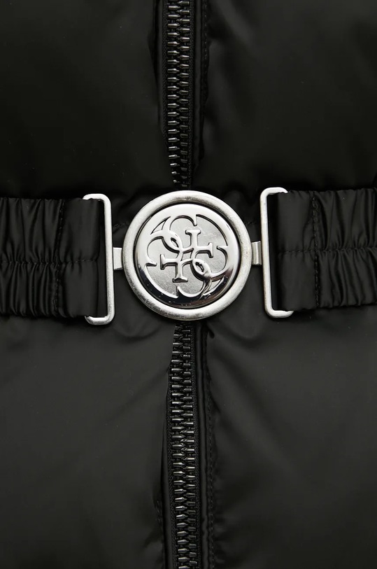 Пухено яке Guess OLGA черен W4BL53.WEX52