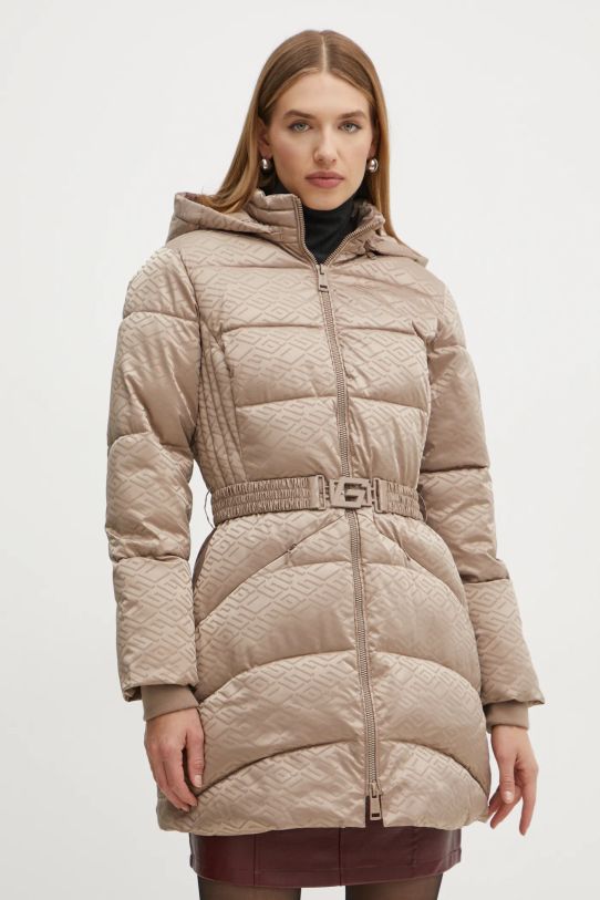 Jakna Guess SELINE Planet friendly smeđa W4BL58.WGL72