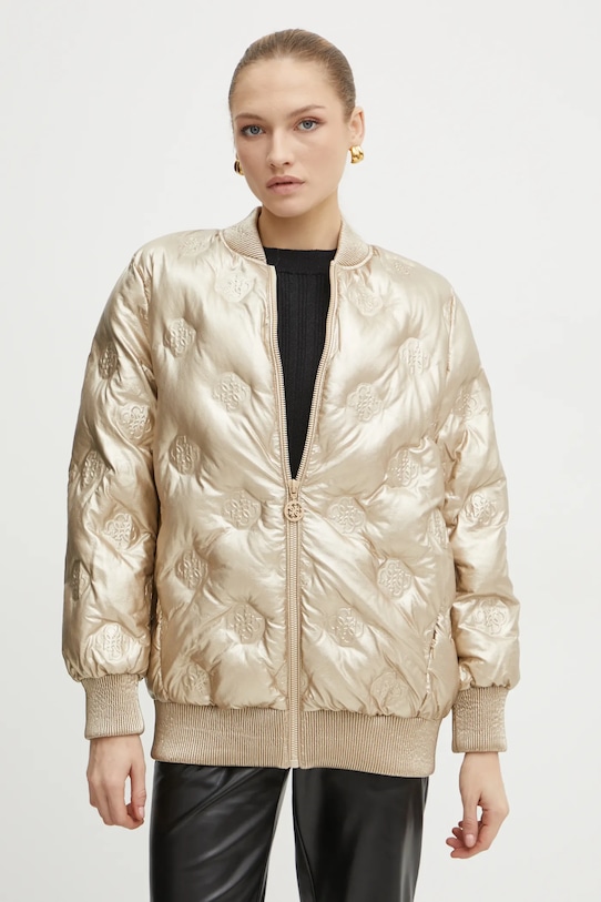 Guess kurtka bomber MARIANNE złoty W4BL60.WGB20