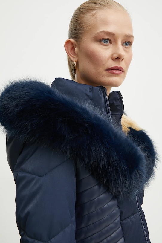 Μπουφάν Guess OXANA W4BL61.WGLZ0 σκούρο μπλε