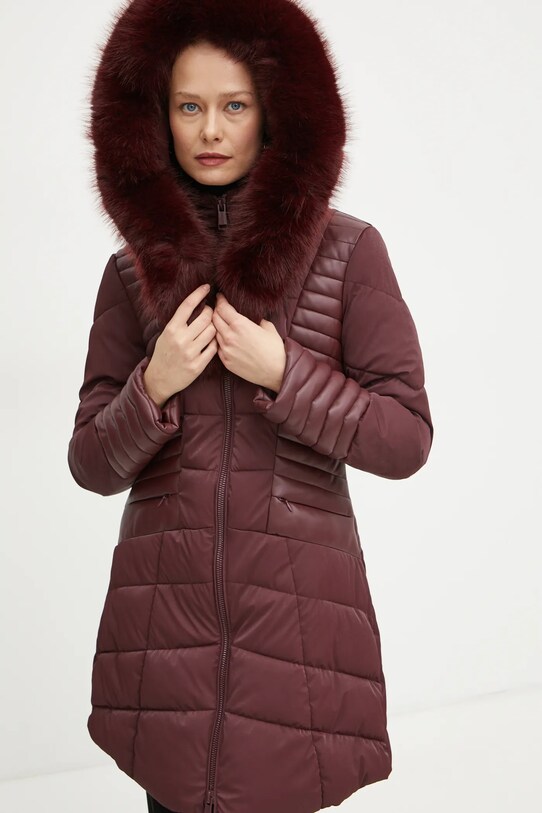 Bunda Guess OXANA W4BL61.WGLZ0 burgundské