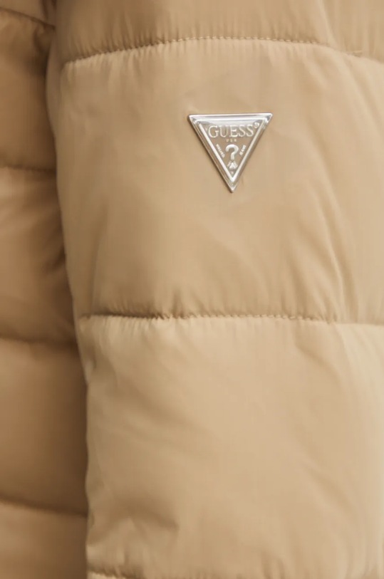 Pernata jakna Guess CAROLYN bež W4BL0D.WG0V0