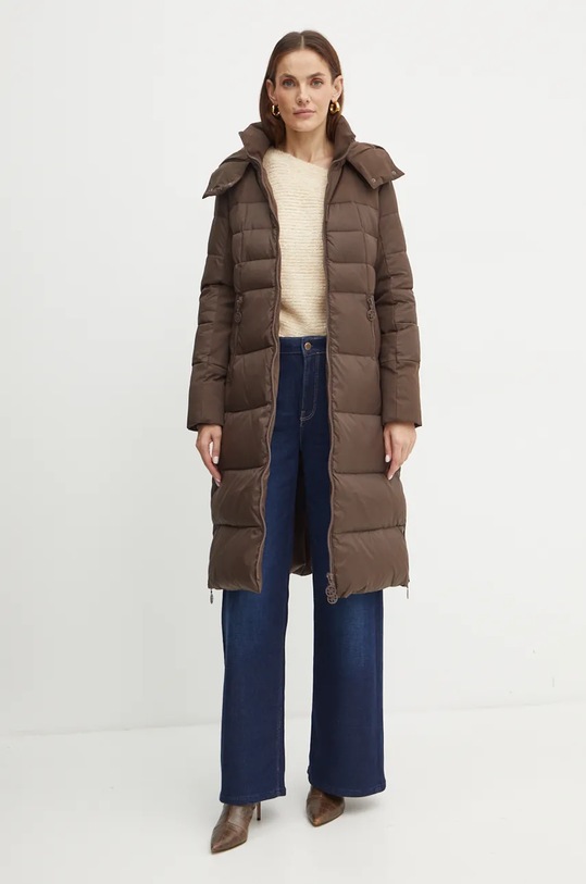 Пуховая куртка Guess CAROLYN W4BL0D.WG0V0 коричневый AW24