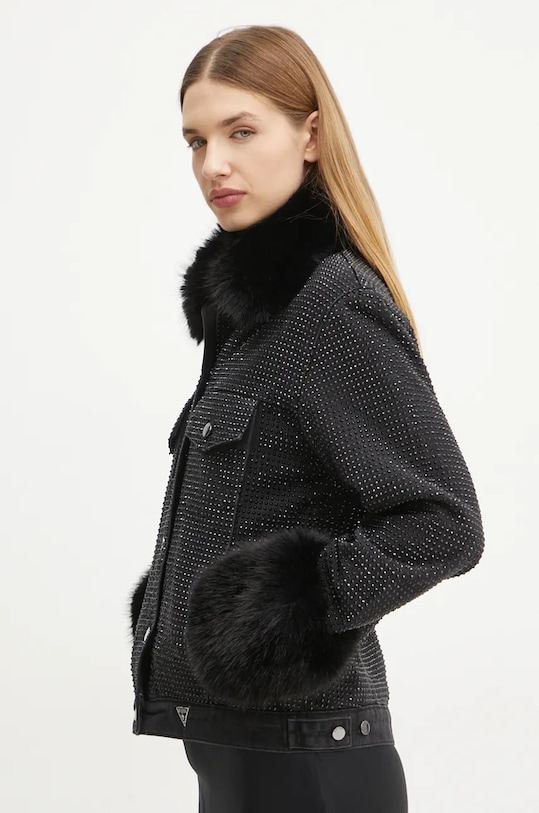 Bunda Guess GILDA černá W4BN48.D5HM1