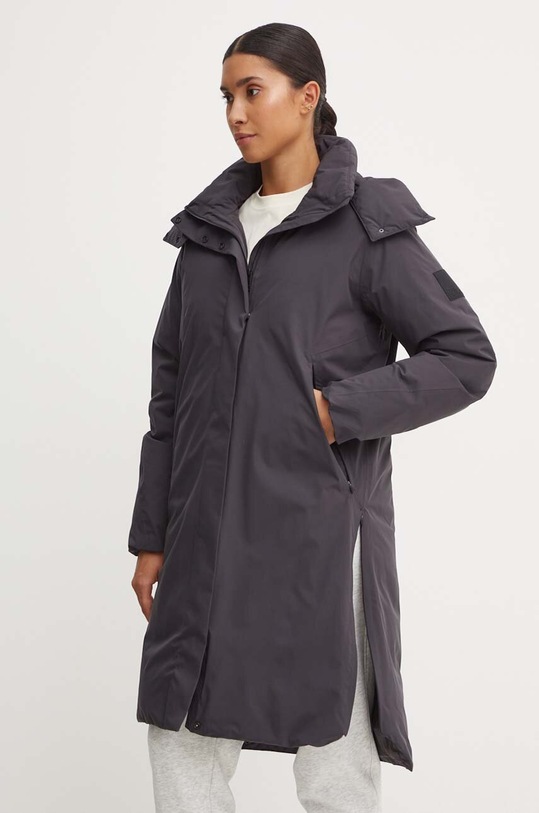 Jack Wolfskin kurtka puchowa Luisenplatz 1116121 szary AW24