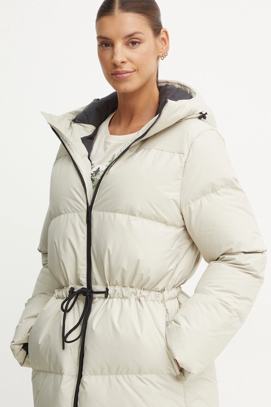 Pernata jakna Jack Wolfskin Kirschallee siva A60213