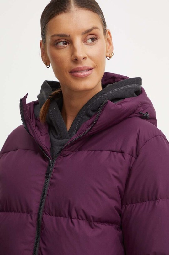 Пухова куртка Jack Wolfskin Kirschallee фіолетовий A60213