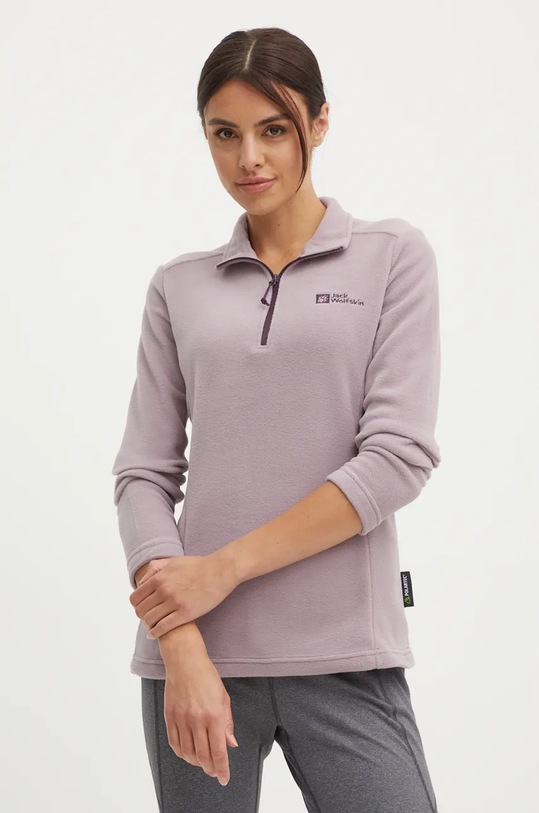 Яке за спортове на открито Jack Wolfskin Rotwand 3 in 1 лека изолация бордо A60333