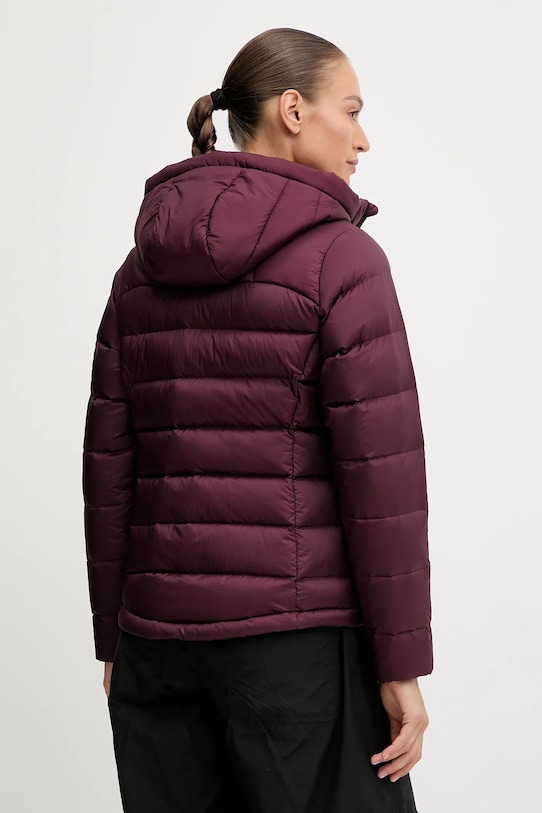 Odzież Jack Wolfskin kurtka sportowa puchowa Nebelhorn A61829 fioletowy