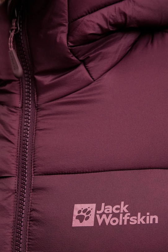 Jack Wolfskin kurtka sportowa puchowa Nebelhorn A61829 fioletowy