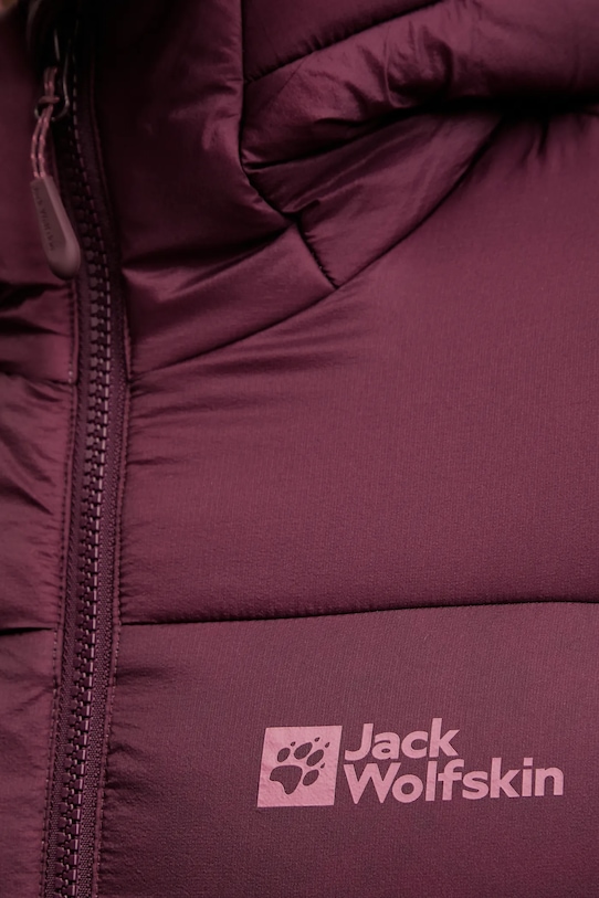Jack Wolfskin kurtka sportowa puchowa Nebelhorn A61829 fioletowy