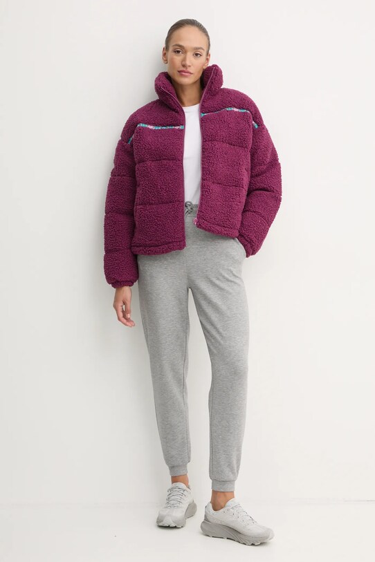 Куртка Billabong Sherpa Puffer EBJJK00141 фиолетовой AW24