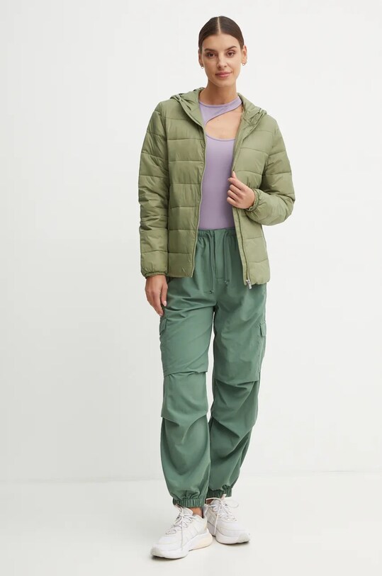 Roxy geaca Wind Bliss Hooded ERJJK03618 verde AW24