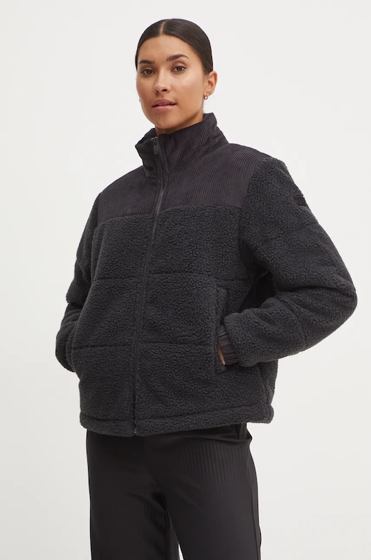 Roxy kurtka Fall for you bez kaptura czarny ERJJK03609