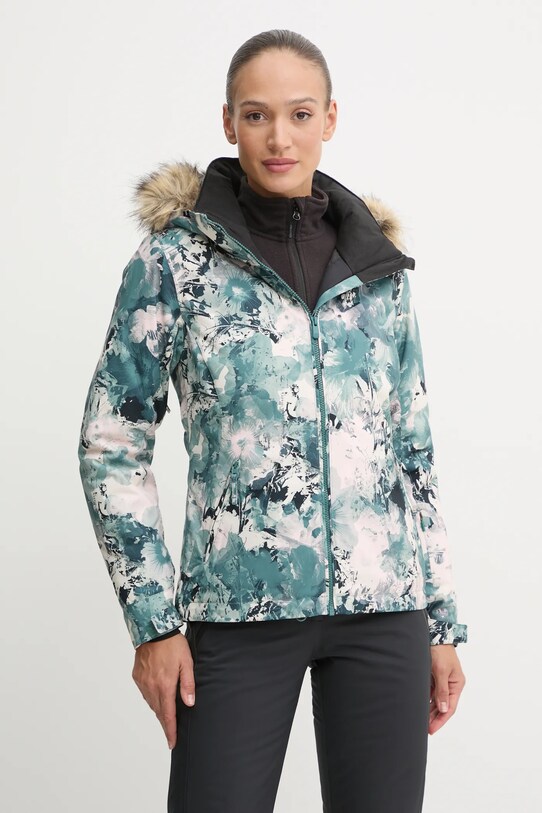 Roxy rövid kabát Jet Ski téli sportok zöld ERJTJ03481