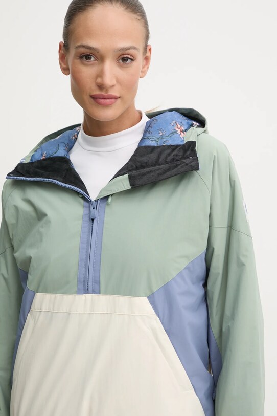 Куртка Roxy x Chloe Kim зелений ERJTJ03476