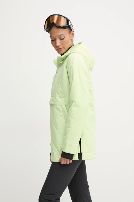 Гірськолижна куртка Roxy Radiant Lines Overhead зелений ERJTJ03487