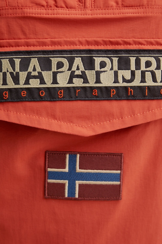 Bunda Napapijri Rainforest NP0A4GM5R1B1 oranžová