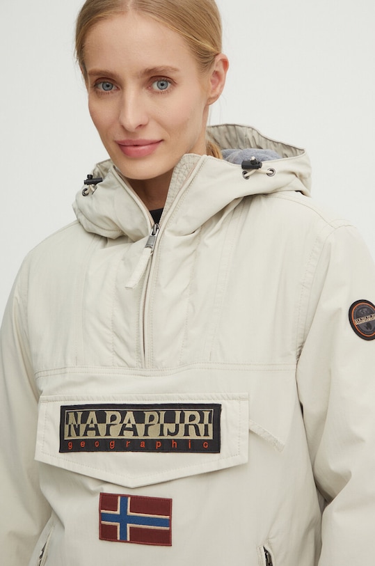 Napapijri geaca Rainforest NP0A4GM6N901 bej