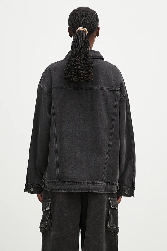 Oblečení Džínová bunda adidas Originals Atlanta Denim Jacket IW3103 černá