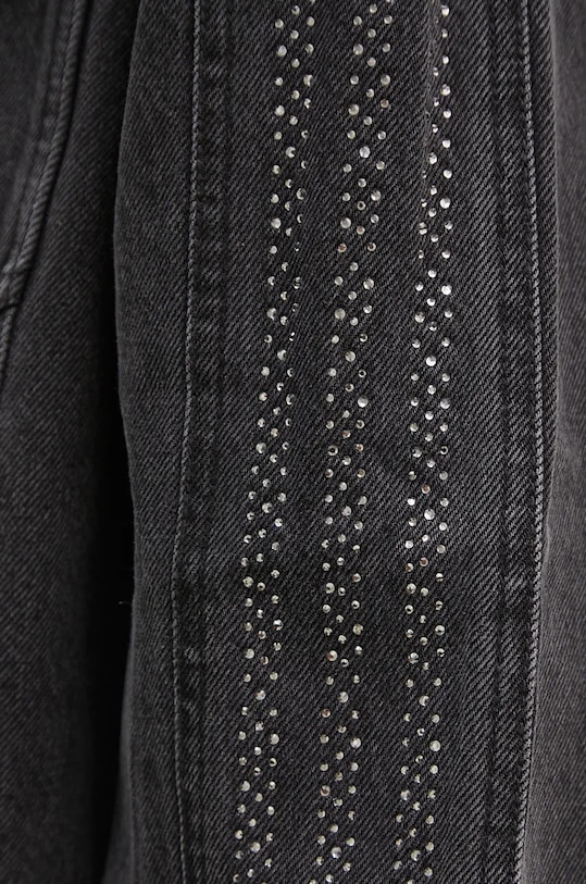 Traper jakna adidas Originals Atlanta Denim Jacket IW3103 crna