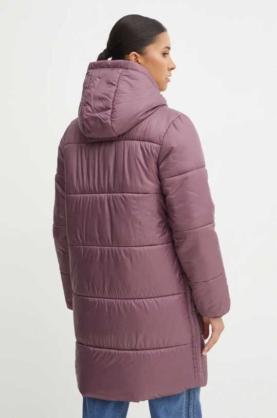 Одежда Куртка adidas Originals Long Puffer IW5857 фиолетовой