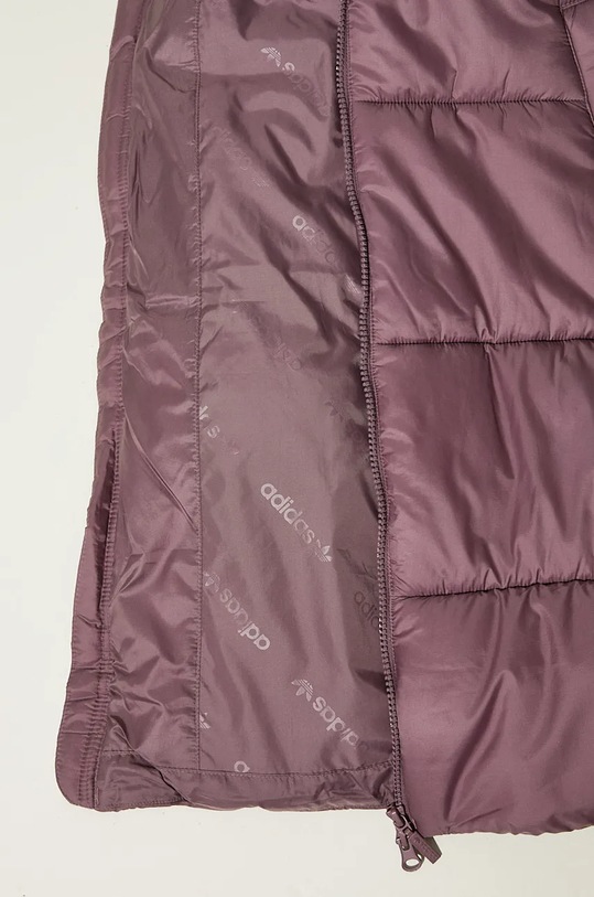 Куртка adidas Originals Long Puffer IW5857 фиолетовой