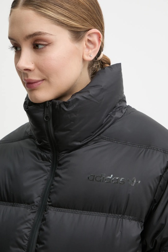 Μπουφάν με επένδυση από πούπουλα adidas Originals Premium Puffer μαύρο IW5867