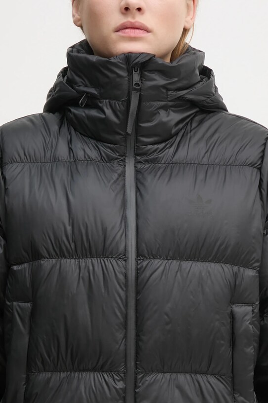 Páperová bunda adidas Originals Regen Down Puff čierna IW8368